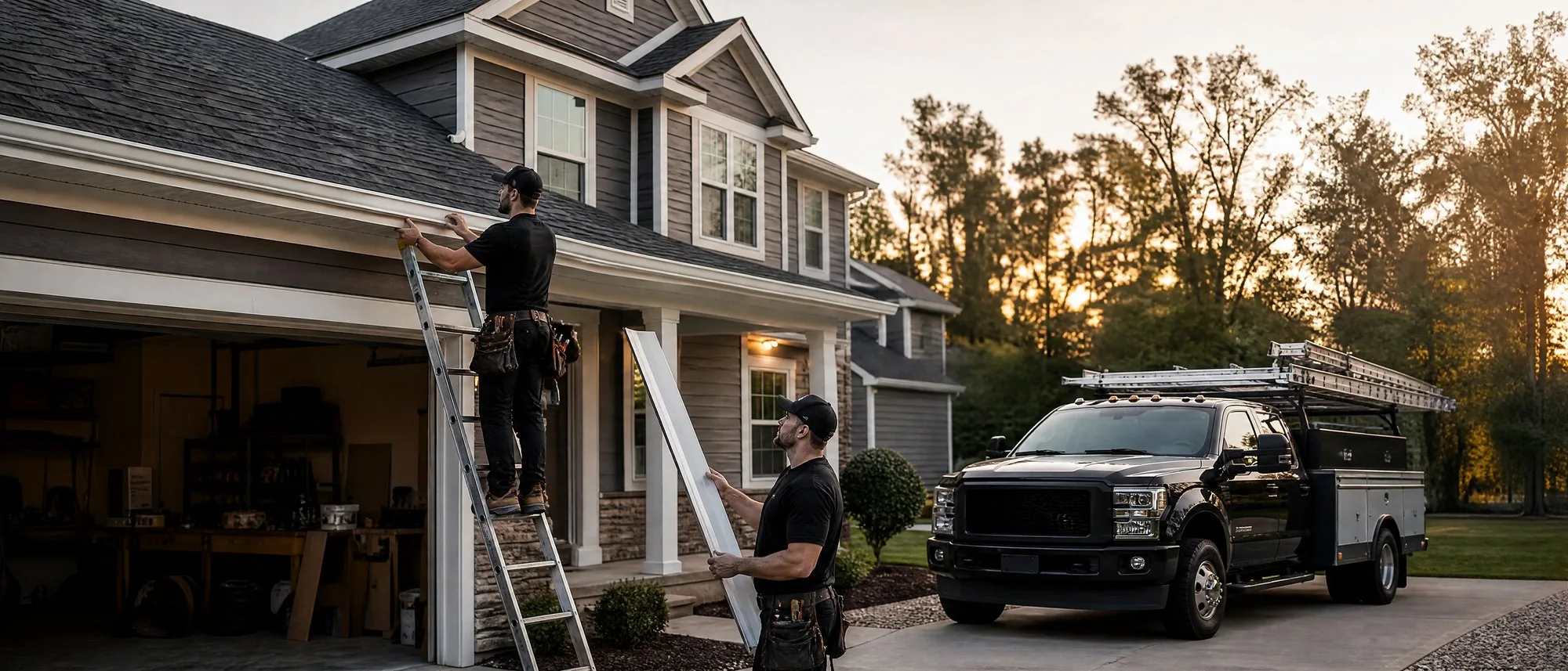 Fascia Repair & Replacement — recent TSC Roofing Solutions project